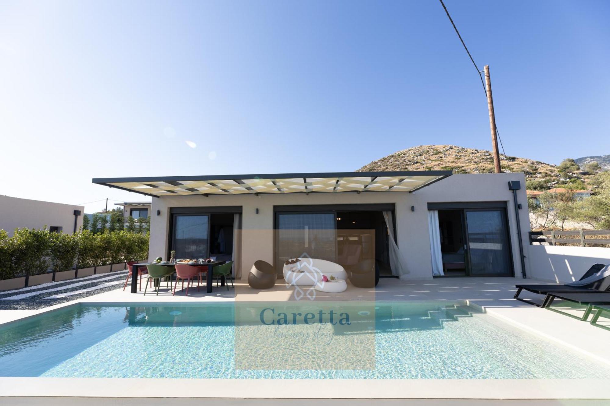 Gem Villas Luxury Sea View Karavádhos Екстериор снимка