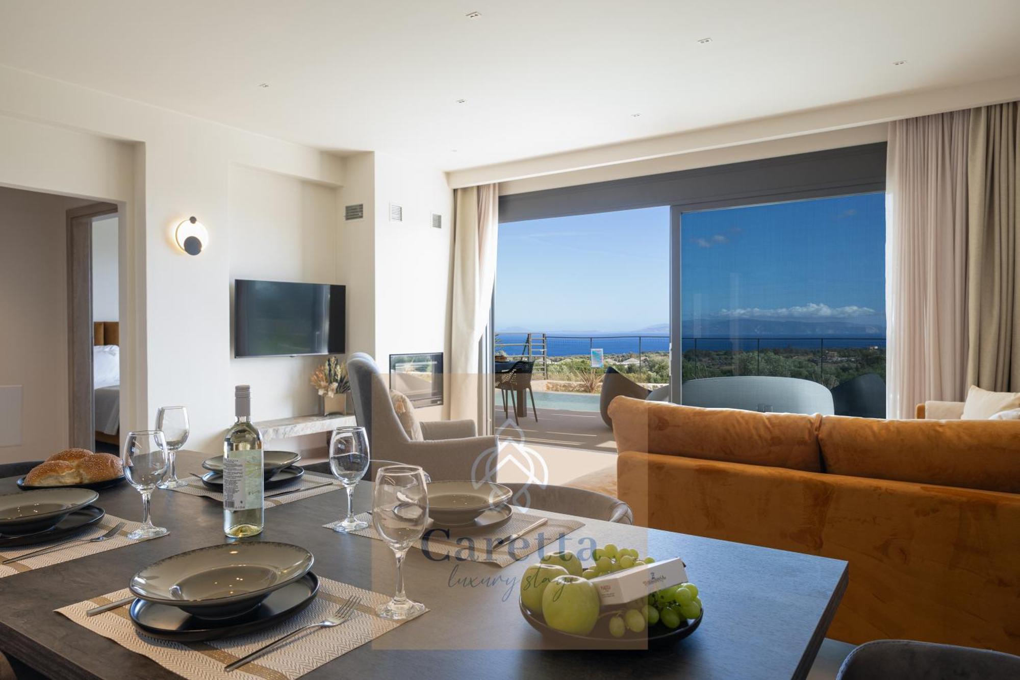 Gem Villas Luxury Sea View Karavádhos Екстериор снимка