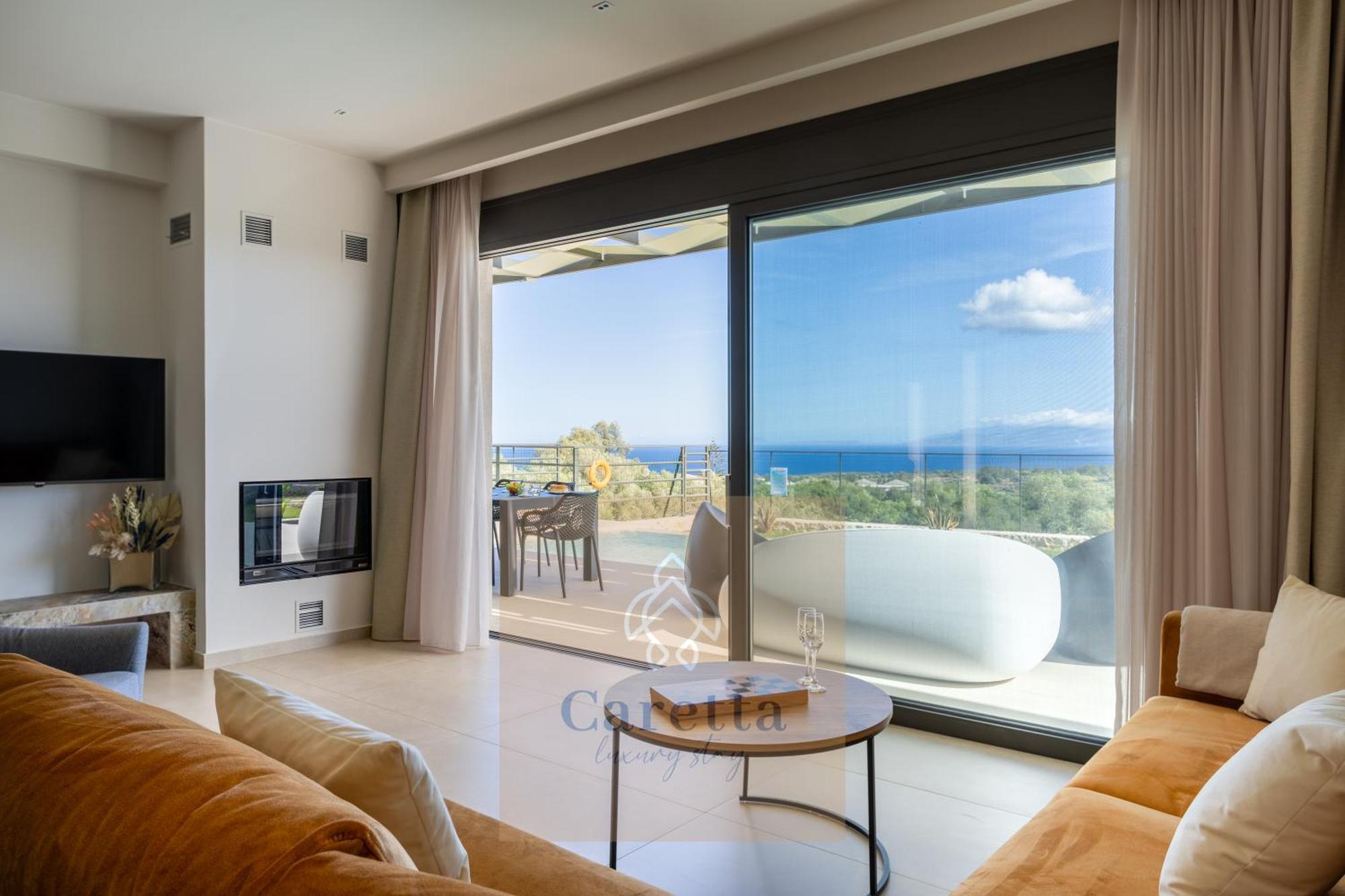 Gem Villas Luxury Sea View Karavádhos Екстериор снимка